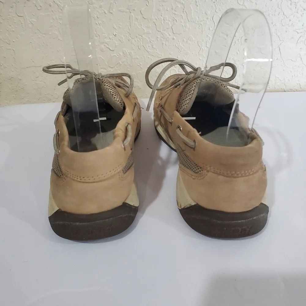 Sperry leather tan